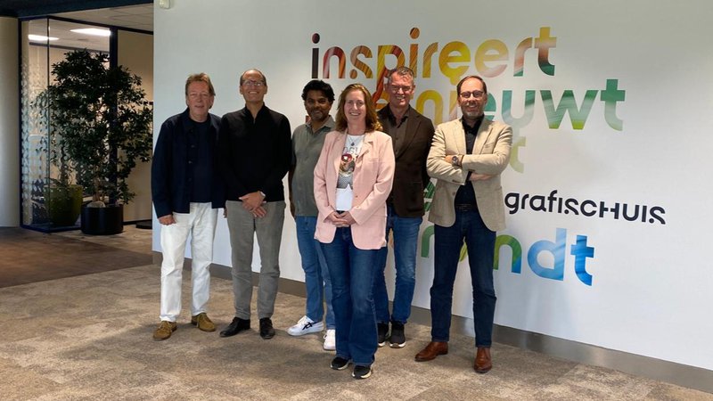 Juryleden bijeen voor PRINTmatters Awards