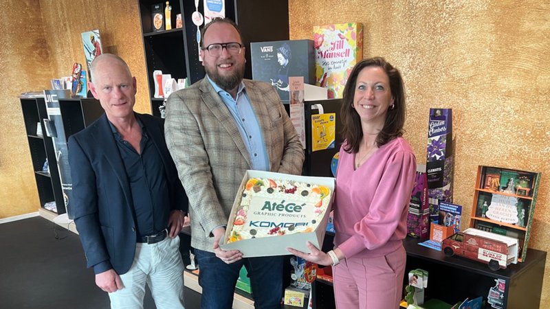 Twee nieuwe Komori drukpersen voor VAN AS